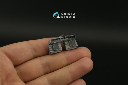 Quinta Studio QDS-35104 - AH-64DI Saraf 3D-Printed &amp; coloured Interior on decal paper (for Takom) - Small Version - 1:35