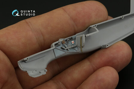 Quinta Studio QD72084 - Yak-1B 3D-Printed &amp; coloured Interior on decal paper (for Arma Hobby) - 1:72