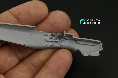 Quinta Studio QD72084 - Yak-1B 3D-Printed &amp; coloured Interior on decal paper (for Arma Hobby) - 1:72