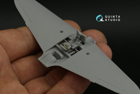 Quinta Studio QD72084 - Yak-1B 3D-Printed &amp; coloured Interior on decal paper (for Arma Hobby) - 1:72