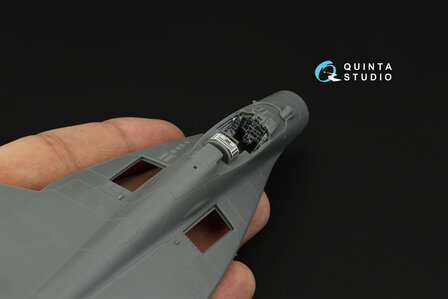 Quinta Studio QD72072 - MiG-29A NATO 3D-Printed &amp; coloured Interior on decal paper (for GWH) - 1:72