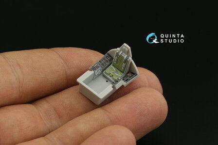 Quinta Studio QD72053 - A-1J 3D-Printed &amp; coloured Interior on decal paper (for Hasegawa) - 1:72