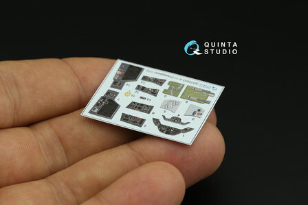 Quinta Studio QD72053 - A-1J 3D-Printed &amp; coloured Interior on decal paper (for Hasegawa) - 1:72