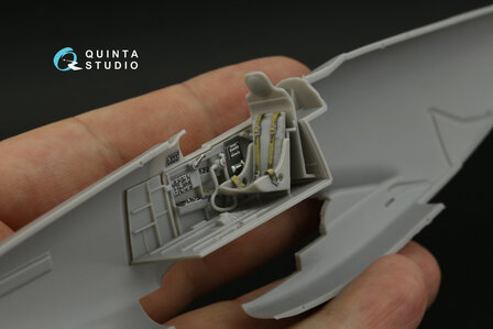 Quinta Studio QD48364 - F-82G Twin Mustang 3D-Printed &amp; coloured Interior on decal paper (for Modelsvit kit) - 1:48