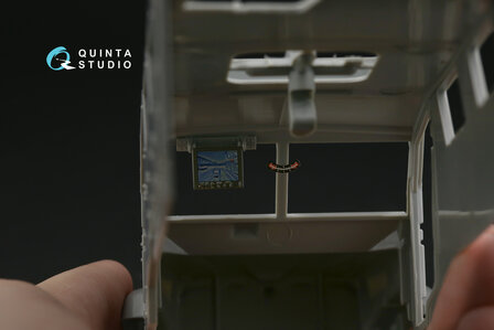 Quinta Studio QD35096 - M1224 MaxxPro MRAP 3D-Printed &amp; coloured Interior on decal paper (for Kinetic) - 1:35