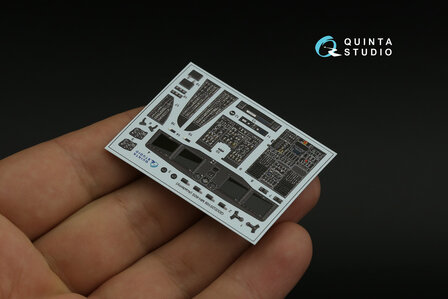 Quinta Studio QD35109 - MH-60S 3D-Printed &amp; coloured Interior on decal paper (for Academy kit) - 1:35