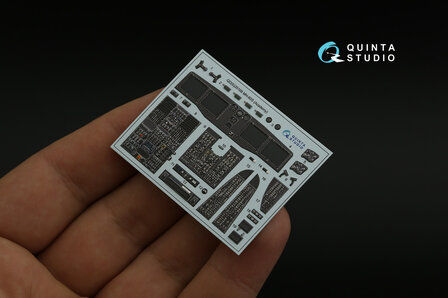 Quinta Studio QD35109 - MH-60S 3D-Printed &amp; coloured Interior on decal paper (for Academy kit) - 1:35