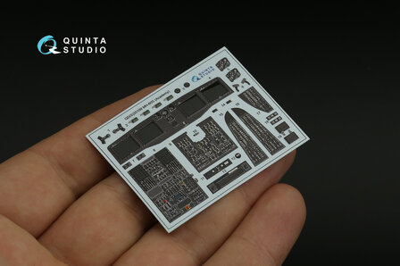 Quinta Studio QDS-35109 - MH-60S 3D-Printed &amp; coloured Interior on decal paper (for Academy kit) - Small Version - 1:35