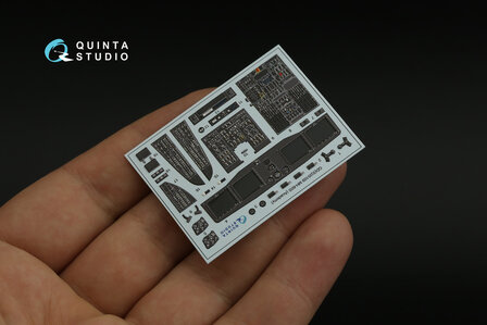 Quinta Studio QDS-35109 - MH-60S 3D-Printed &amp; coloured Interior on decal paper (for Academy kit) - Small Version - 1:35