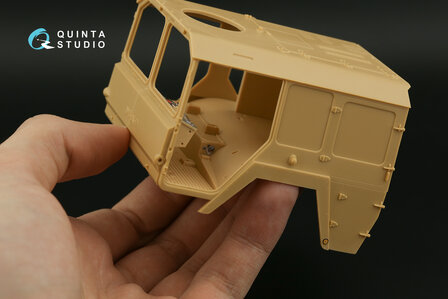 Quinta Studio QD35098 - MAN mil gl family 3D-Printed &amp; coloured Interior on decal paper (for HobbyBoss kit) - 1:35