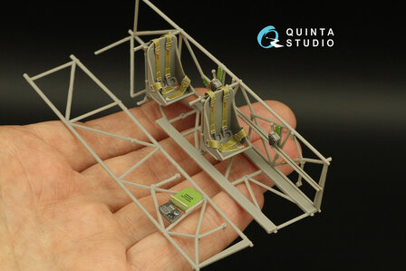 Quinta Studio QD32161 - PT-13 Kaydet 3D-Printed &amp; coloured Interior on decal paper (for Roden kit) - 1:32