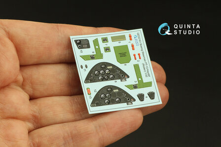 Quinta Studio QD32161 - PT-13 Kaydet 3D-Printed &amp; coloured Interior on decal paper (for Roden kit) - 1:32