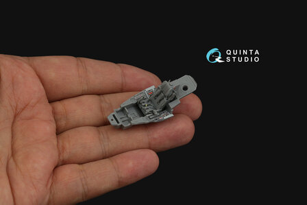 Quinta Studio QD72051 - F-35A Lighting II 3D-Printed &amp; coloured Interior on decal paper (for Tamiya kit) - 1:72