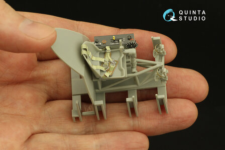 Quinta Studio QD32166 - Do 335A-12 3D-Printed &amp; coloured Interior on decal paper (for Zoukei-mura kit) - 1:32