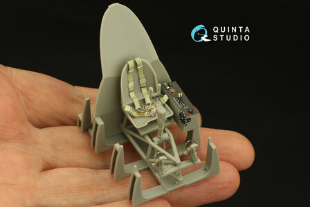 Quinta Studio QD32166 - Do 335A-12 3D-Printed &amp; coloured Interior on decal paper (for Zoukei-mura kit) - 1:32