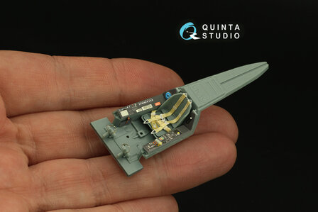 Quinta Studio QD48315 - Fw 190A-5/6 3D-Printed &amp; coloured Interior on decal paper (for Eduard kit) - 1:48