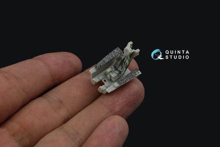 Quinta Studio QD72104 - CF-104 late 3D-Printed &amp; coloured Interior on decal paper (for Hasegawa kit) - 1:72