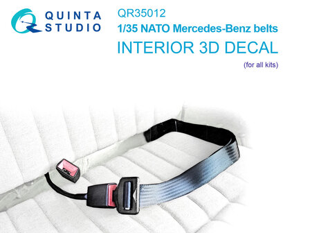 Quinta Studio QR35012 - NATO Mercedes-Benz belts (All kits), 2 pcs - 1:35