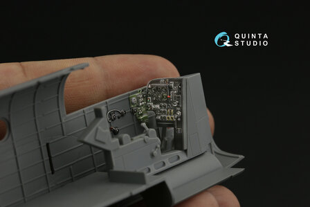 Quinta Studio QDS-48379 - Bristol Beaufort Mk.I 3D-Printed &amp; coloured Interior on decal paper (for ICM kit) - Small Version - 1:48