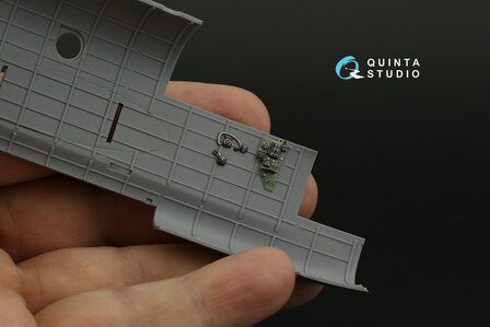 Quinta Studio QDS-48379 - Bristol Beaufort Mk.I 3D-Printed &amp; coloured Interior on decal paper (for ICM kit) - Small Version - 1:48