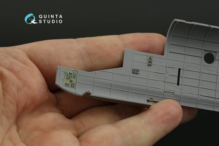 Quinta Studio QDS-48379 - Bristol Beaufort Mk.I 3D-Printed &amp; coloured Interior on decal paper (for ICM kit) - Small Version - 1:48