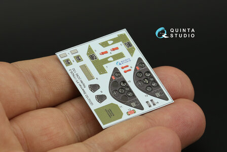 Quinta Studio QD32153 - Pt-17/N2S-3 Kaydet 3D-Printed &amp; coloured Interior on decal paper (for ICM kit) - 1:32