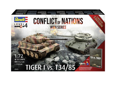 Revell 05655 - Conflict of Nations WWII Series - Gift Set - 1:72