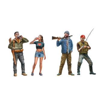 AK35026 - Hunting &amp; Fishing - 1:35 - [AK Interactive]