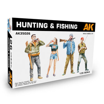 AK35026 - Hunting &amp; Fishing - 1:35 - [AK Interactive]