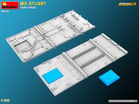 MiniArt 35404 - M3 Stuart Early Prod. Interior Kit - 1:35