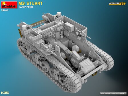 MiniArt 35404 - M3 Stuart Early Prod. Interior Kit - 1:35