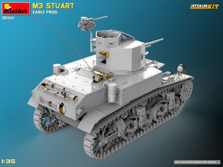 MiniArt 35404 - M3 Stuart Early Prod. Interior Kit - 1:35