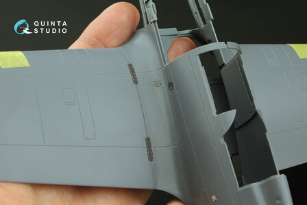 Quinta Studio QP32019 - Hatches and Panels for Macchi Mc.202 Folgore (for Italeri kit) - 1:32