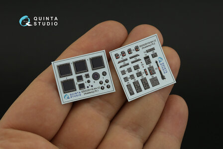 Quinta Studio QDS-35119 - AH-1Z 3D-Printed &amp; coloured Interior on decal paper (for Academy kit) - Small Version - 1:35