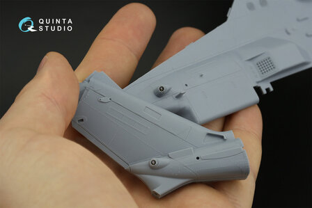 Quinta Studio QDS-35119 - AH-1Z 3D-Printed &amp; coloured Interior on decal paper (for Academy kit) - Small Version - 1:35