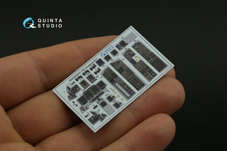 Quinta Studio QDS-48426 - F-15E 3D-Printed &amp; coloured Interior on decal paper (for Academy kit) - Small Version - 1:48