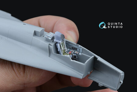 Quinta Studio QD+72150 - MiG-29 9-13 3D-Printed &amp; coloured Interior on decal paper (for 7278 Zvezda) (with 3D-printed resin part) - 1:72