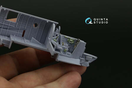 Quinta Studio QD72138 - Bristol Beaufort Mk.I 3D-Printed &amp; coloured Interior on decal paper (for Airfix kit) - 1:72