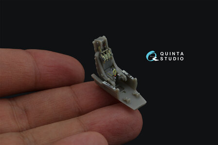 Quinta Studio QD72124 - Harrier Gr.1/Gr.3 early 3D-Printed &amp; coloured Interior on decal paper (for Airfix kit) - 1:72