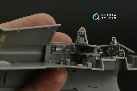 Quinta Studio QD48444 - Fairey Gannet AS.1_AS.4 3D-Printed &amp; coloured Interior on decal paper (for Airfix kit) - 1:48