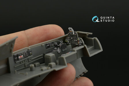 Quinta Studio QD48444 - Fairey Gannet AS.1_AS.4 3D-Printed &amp; coloured Interior on decal paper (for Airfix kit) - 1:48