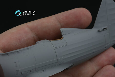 Quinta Studio QD48445 - I-153 3D-Printed &amp; coloured Interior on decal paper (for ICM/Hasegawa kit) - 1:48