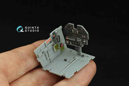 Quinta Studio QD32162 - P-40N Warhawk 3D-Printed &amp; coloured Interior on decal paper (for Trumpeter kit) - 1:32