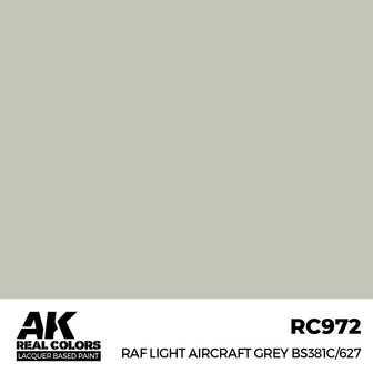 RC972 - RAF Light Aircraft Grey BS381C/627 17ml - [AK Interactive]