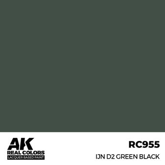 RC955 - IJN D2 Green Black 17ml - [AK Interactive]