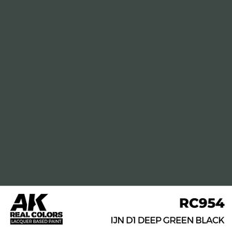 RC954 - IJN D1 Deep Green Black 17ml - [AK Interactive]