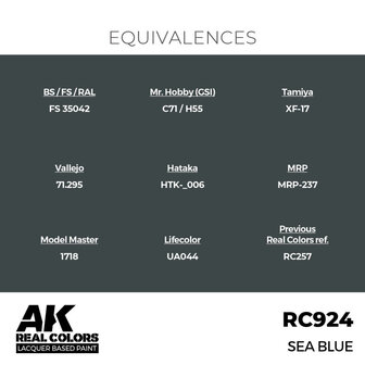 RC924 - Sea Blue 17ml - [AK Interactive]