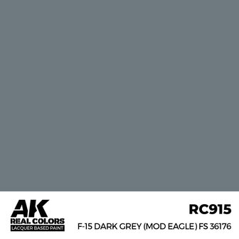 RC915 - F-15 Dark Grey (Mod Eagle) FS 36176 17ml - [AK Interactive]