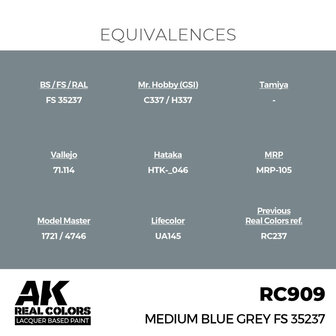 RC909 - Medium Blue Grey FS 35237 17ml - [AK Interactive]