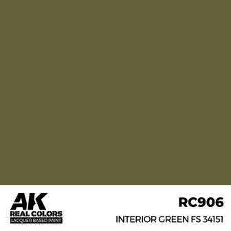 RC906 - Interior Green FS 34151 17ml - [AK Interactive]